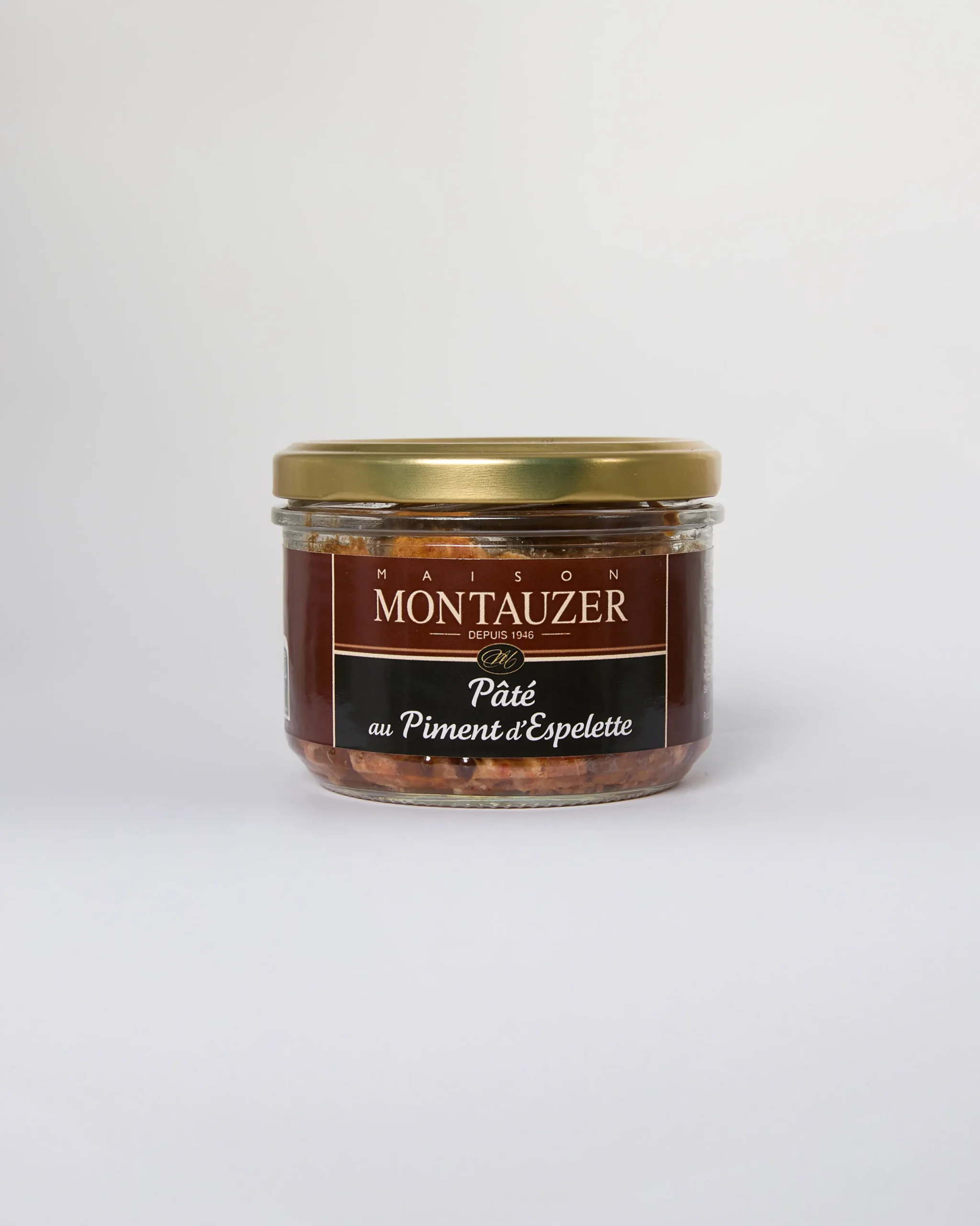 Pâté au piment d’Espelette de la Maison Montauzer, produit artisanal du Pays Basque proposé par La Kantxa